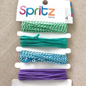 Spritz Bakers Twine Purple Green Blue